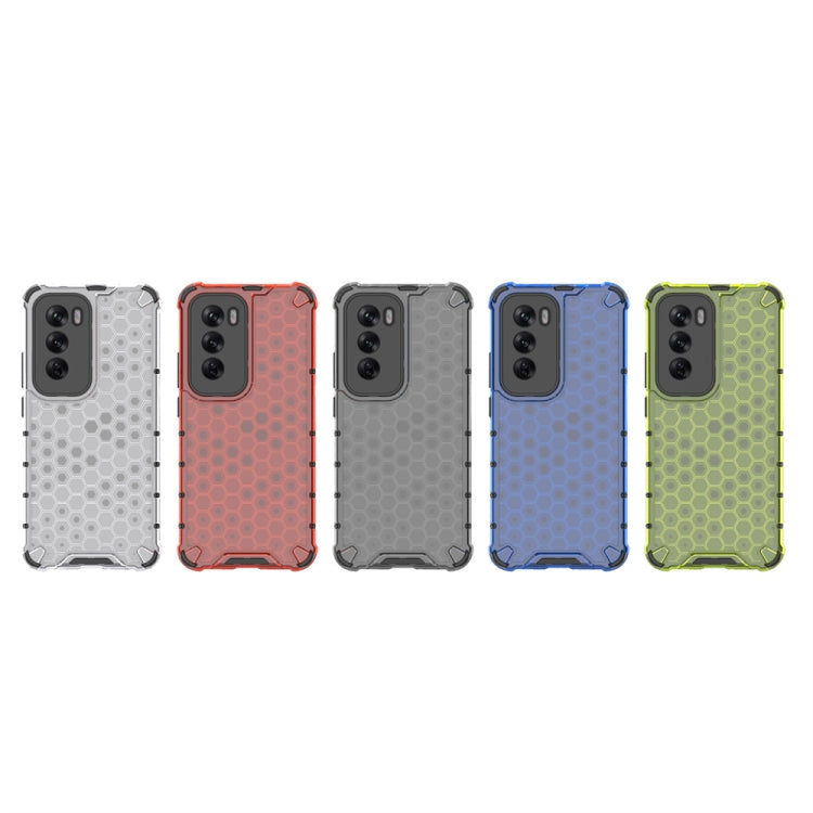 Shockproof Honeycomb Phone Case, For OPPO Reno12 Pro Global, For OPPO Reno12 Global, For OPPO Reno11 F, For OPPO A98 5G / A1 5G