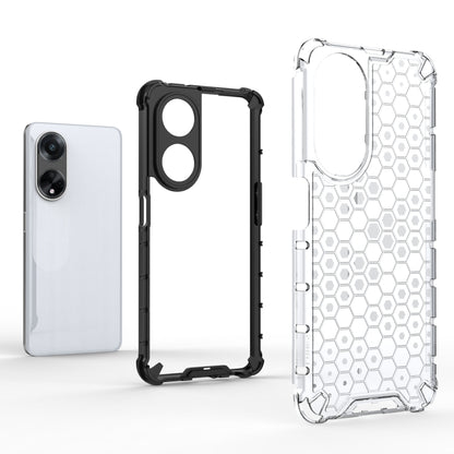 Shockproof Honeycomb Phone Case, For OPPO Reno12 Pro Global, For OPPO Reno12 Global, For OPPO Reno11 F, For OPPO A98 5G / A1 5G