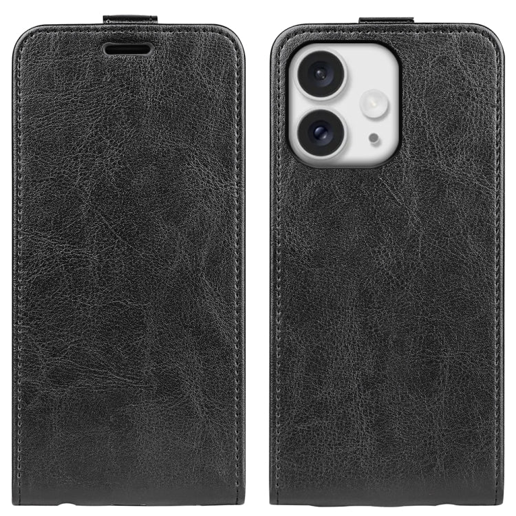 R64 Texture Single Vertical Flip Leather Phone Case