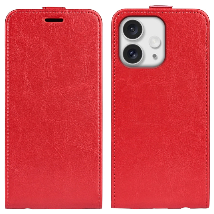 R64 Texture Single Vertical Flip Leather Phone Case