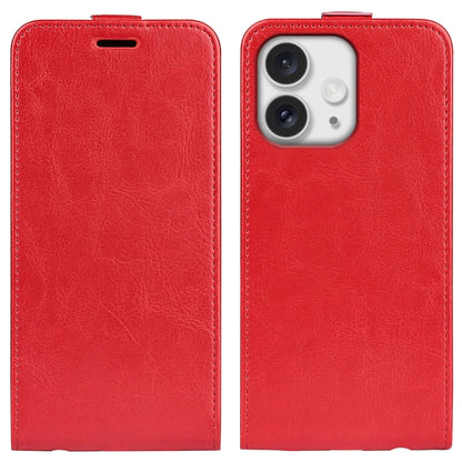 R64 Texture Single Vertical Flip Leather Phone Case