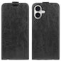 R64 Texture Single Vertical Flip Leather Phone Case, For iPhone 17e / 16e, For iPhone 17 Pro Max, For iPhone 17 Pro, For iPhone 17, For iPhone Air, For iPhone 16 Pro Max