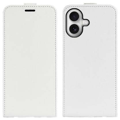 R64 Texture Single Vertical Flip Leather Phone Case, For iPhone 17e / 16e, For iPhone 17 Pro Max, For iPhone 17 Pro, For iPhone 17, For iPhone Air, For iPhone 16 Pro Max