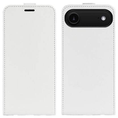 R64 Texture Single Vertical Flip Leather Phone Case, For iPhone 17e / 16e, For iPhone 17 Pro Max, For iPhone 17 Pro, For iPhone 17, For iPhone Air, For iPhone 16 Pro Max