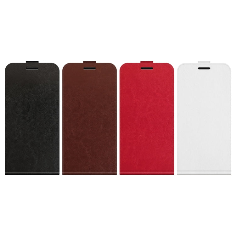 R64 Texture Single Vertical Flip Leather Phone Case