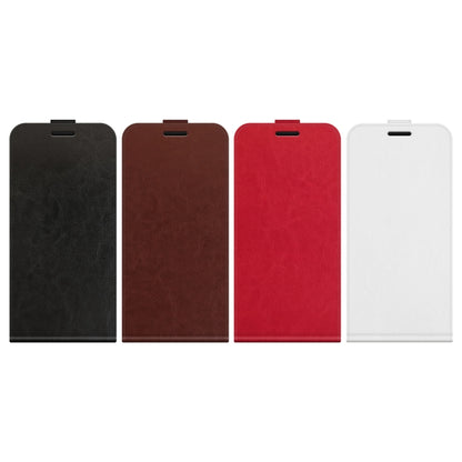 R64 Texture Single Vertical Flip Leather Phone Case