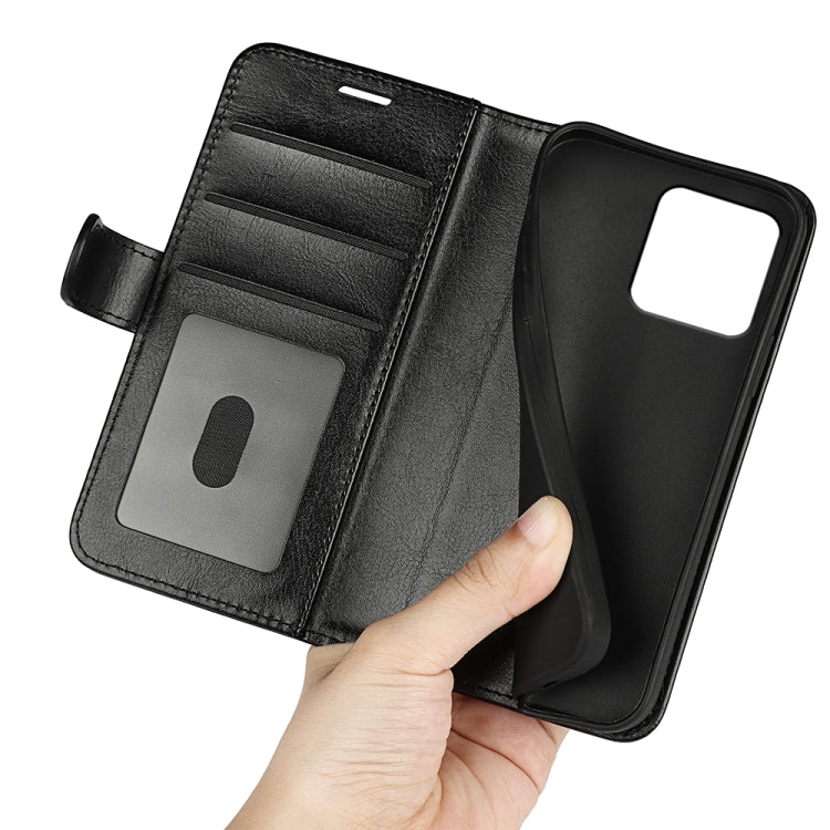 R64 Texture Horizontal Flip Leather Phone Case