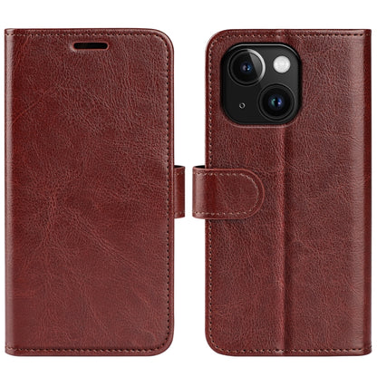 R64 Texture Horizontal Flip Leather Phone Case