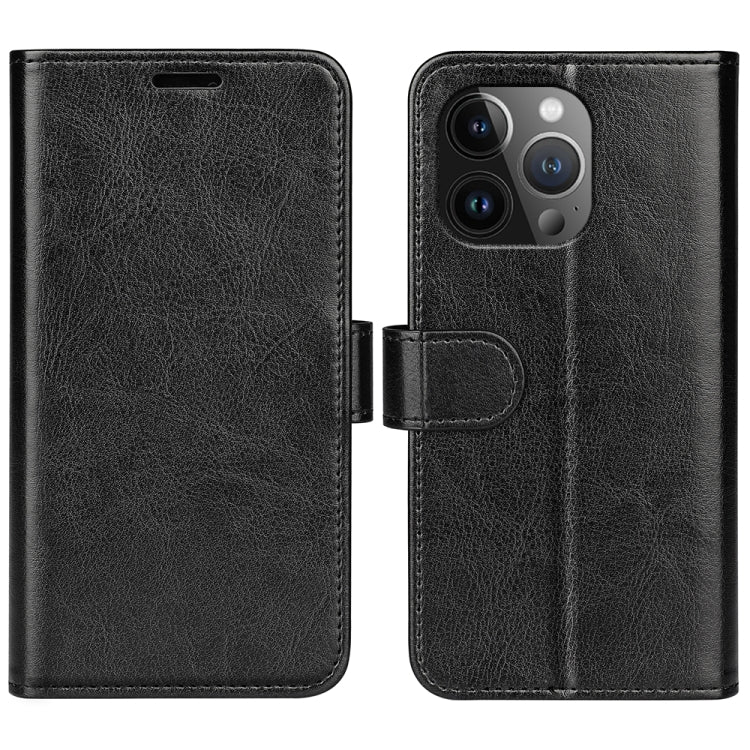 R64 Texture Horizontal Flip Leather Phone Case