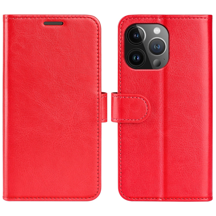 R64 Texture Horizontal Flip Leather Phone Case