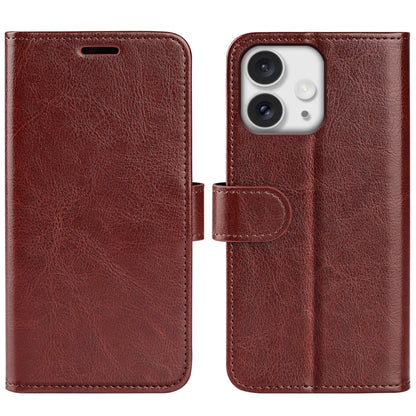 R64 Texture Horizontal Flip Leather Phone Case