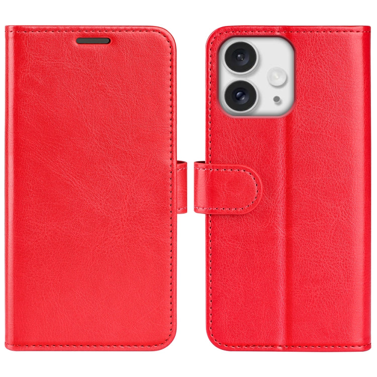 R64 Texture Horizontal Flip Leather Phone Case