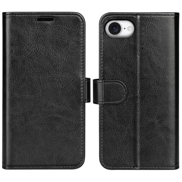 R64 Texture Horizontal Flip Leather Phone Case, For iPhone 18 Pro / 17 Pro, For iPhone 18 Pro Max / 17 Pro Max, For iPhone 17e / 16e, For iPhone 17, For iPhone Air, For iPhone 16 Pro Max