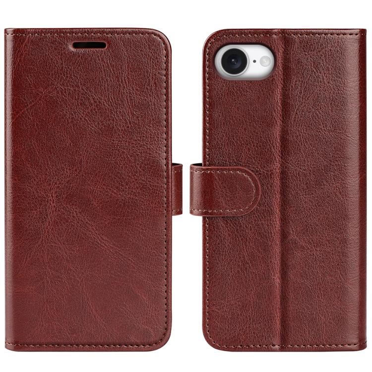 R64 Texture Horizontal Flip Leather Phone Case, For iPhone 18 Pro / 17 Pro, For iPhone 18 Pro Max / 17 Pro Max, For iPhone 17e / 16e, For iPhone 17, For iPhone Air, For iPhone 16 Pro Max