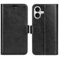 R64 Texture Horizontal Flip Leather Phone Case, For iPhone 17e / 16e, For iPhone 17 Pro Max, For iPhone 17 Pro, For iPhone 17, For iPhone Air, For iPhone 16 Pro Max