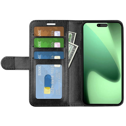 R64 Texture Horizontal Flip Leather Phone Case, For iPhone 18 Pro / 17 Pro, For iPhone 18 Pro Max / 17 Pro Max, For iPhone 17e / 16e, For iPhone 17, For iPhone Air, For iPhone 16 Pro Max