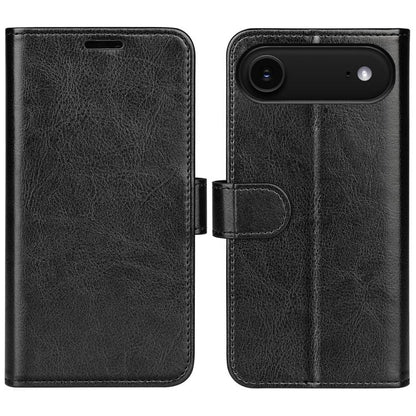 R64 Texture Horizontal Flip Leather Phone Case, For iPhone 17e / 16e, For iPhone 17 Pro Max, For iPhone 17 Pro, For iPhone 17, For iPhone Air, For iPhone 16 Pro Max