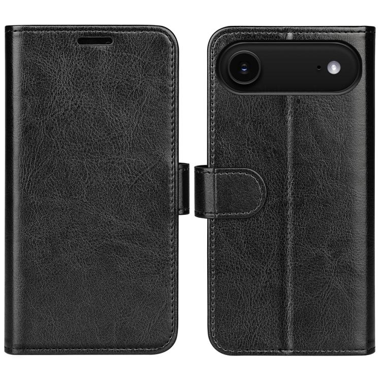 R64 Texture Horizontal Flip Leather Phone Case, For iPhone 18 Pro / 17 Pro, For iPhone 18 Pro Max / 17 Pro Max, For iPhone 17e / 16e, For iPhone 17, For iPhone Air, For iPhone 16 Pro Max