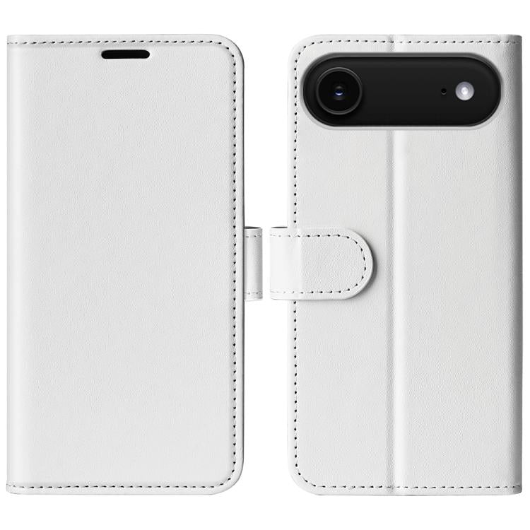 R64 Texture Horizontal Flip Leather Phone Case, For iPhone 17e / 16e, For iPhone 17 Pro Max, For iPhone 17 Pro, For iPhone 17, For iPhone Air, For iPhone 16 Pro Max