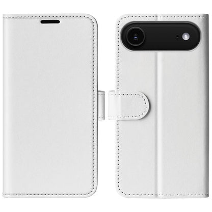 R64 Texture Horizontal Flip Leather Phone Case, For iPhone 17e / 16e, For iPhone 17 Pro Max, For iPhone 17 Pro, For iPhone 17, For iPhone Air, For iPhone 16 Pro Max