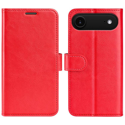 R64 Texture Horizontal Flip Leather Phone Case, For iPhone 17e / 16e, For iPhone 17 Pro Max, For iPhone 17 Pro, For iPhone 17, For iPhone Air, For iPhone 16 Pro Max
