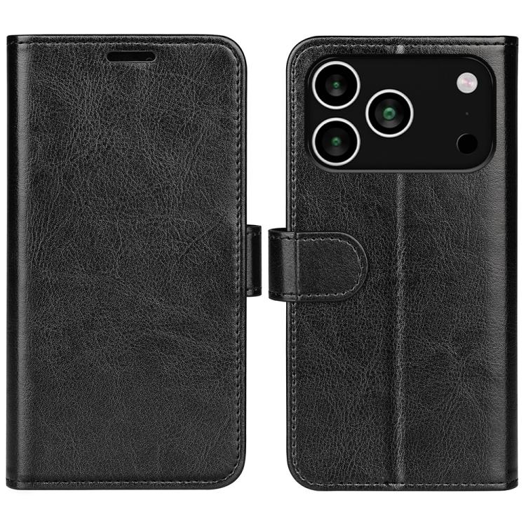 R64 Texture Horizontal Flip Leather Phone Case, For iPhone 17e / 16e, For iPhone 17 Pro Max, For iPhone 17 Pro, For iPhone 17, For iPhone Air, For iPhone 16 Pro Max