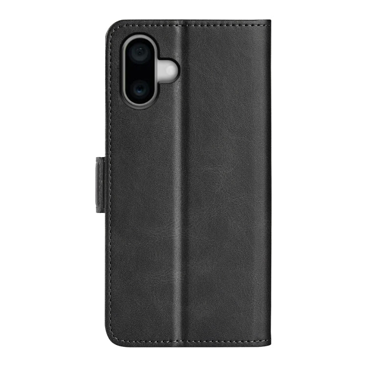 Dual-side Magnetic Buckle Horizontal Flip Leather Phone Case