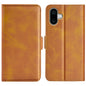 Dual-side Magnetic Buckle Horizontal Flip Leather Phone Case, For iPhone Air, For iPhone 16 Pro Max, For iPhone 16 Pro, For iPhone 16 Plus