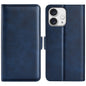 Dual-side Magnetic Buckle Horizontal Flip Leather Phone Case