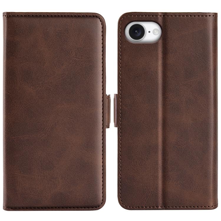 Dual-side Magnetic Buckle Horizontal Flip Leather Phone Case, For iPhone 17e / 16e, For iPhone 17 Pro Max, For iPhone 17 Pro, For iPhone 17