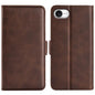 Dual-side Magnetic Buckle Horizontal Flip Leather Phone Case