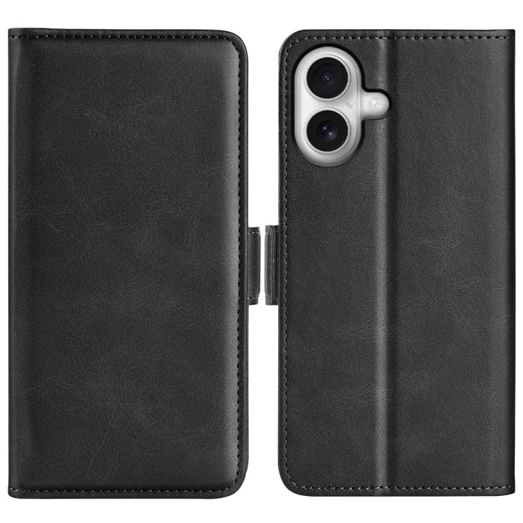 Dual-side Magnetic Buckle Horizontal Flip Leather Phone Case