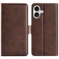 Dual-side Magnetic Buckle Horizontal Flip Leather Phone Case, For iPhone 17e / 16e, For iPhone 17 Pro Max, For iPhone 17 Pro, For iPhone 17