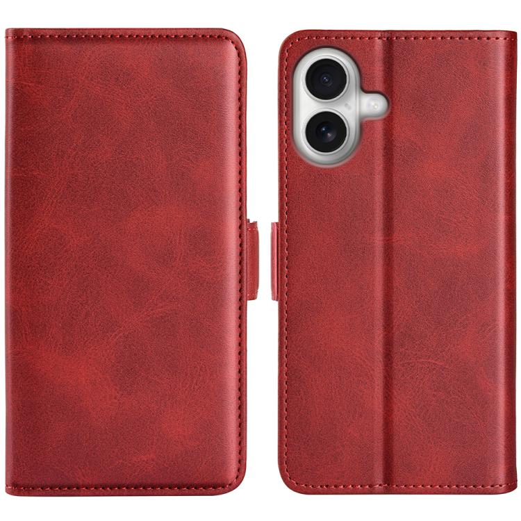 Dual-side Magnetic Buckle Horizontal Flip Leather Phone Case, For iPhone 17e / 16e, For iPhone 17 Pro Max, For iPhone 17 Pro, For iPhone 17