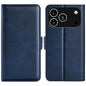 Dual-side Magnetic Buckle Horizontal Flip Leather Phone Case
