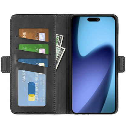Dual-side Magnetic Buckle Horizontal Flip Leather Phone Case, For iPhone Air, For iPhone 16 Pro Max, For iPhone 16 Pro, For iPhone 16 Plus