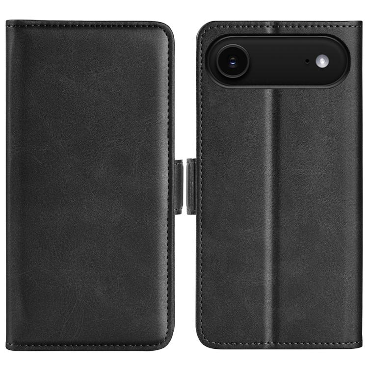 Dual-side Magnetic Buckle Horizontal Flip Leather Phone Case