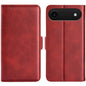 Dual-side Magnetic Buckle Horizontal Flip Leather Phone Case