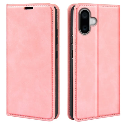 Retro-skin Magnetic Suction Leather Phone Case