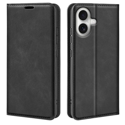 Retro-skin Magnetic Suction Leather Phone Case, For iPhone 17e / 16e, For iPhone 17 Pro Max, For iPhone 17 Pro, For iPhone 17