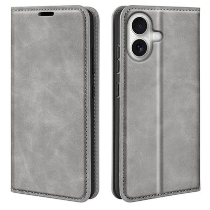 Retro-skin Magnetic Suction Leather Phone Case, For iPhone 17e / 16e, For iPhone 17 Pro Max, For iPhone 17 Pro, For iPhone 17
