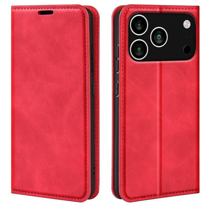 Retro-skin Magnetic Suction Leather Phone Case, For iPhone 17e / 16e, For iPhone 17 Pro Max, For iPhone 17 Pro, For iPhone 17