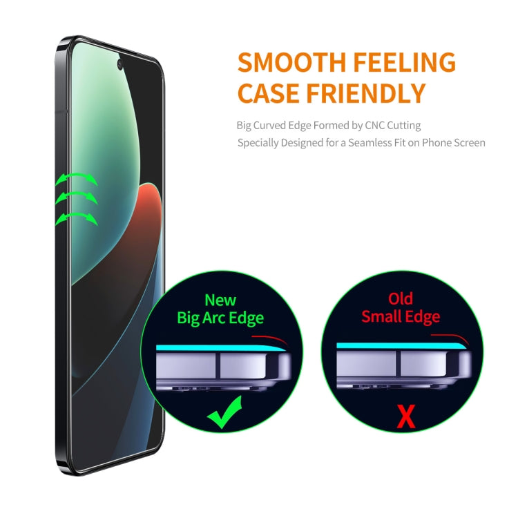 ENKAY Hat-Prince 0.26mm 9H 2.5D High Aluminum-silicon Tempered Glass Film