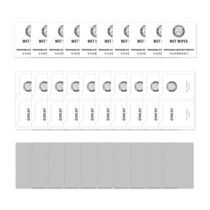 10pcs ENKAY Hat-Prince Full Glue High Aluminum-silicon Tempered Glass Film, For Xiaomi Redmi 12 4G, For Xiaomi Poco C51 4G, For Xiaomi Redmi A1+ 4G / A2+ 4G, For Xiaomi Poco C50 4G