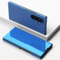 Plated Mirror Horizontal Flip Leather Phone Case with Holder, For Galaxy Z Fold8 5G, For Galaxy Z TriFold, For Galaxy Z Fold7, For Galaxy Z Fold6