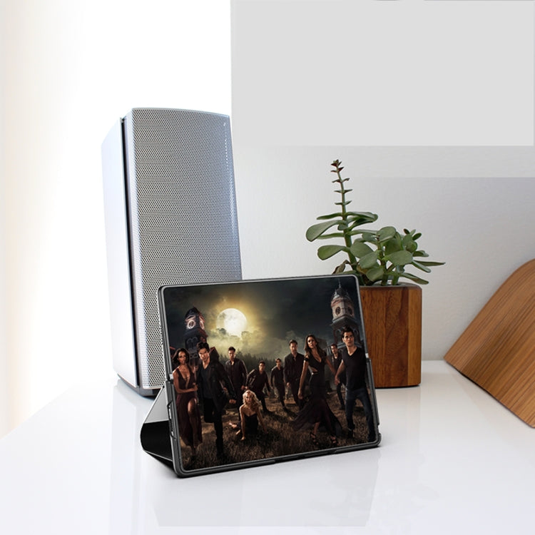 Plated Mirror Horizontal Flip Leather Phone Case with Holder