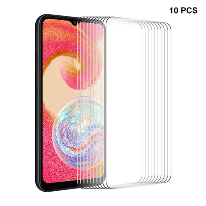 10pcs ENKAY 0.26mm 9H 2.5D High Aluminum-silicon Tempered Glass Film, For Samsung Galaxy A25 5G, For Samsung Galaxy A35, For Samsung Galaxy A55, For Samsung Galaxy M04, For Samsung Galaxy S23 FE, For Samsung Galaxy M54 /F54, For Samsung Galaxy A15 4G / 5G