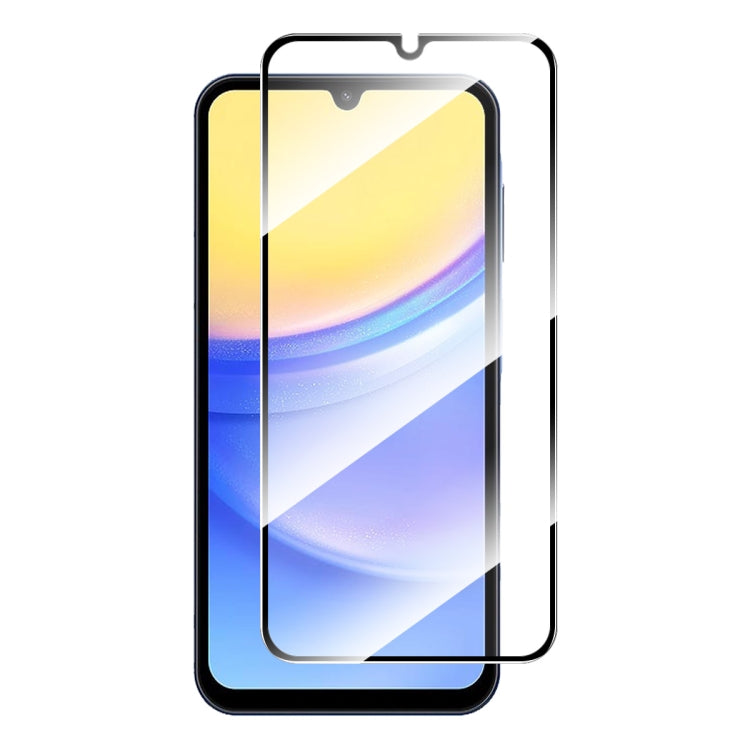 ENKAY Hat-Prince Full Glue High Aluminum-silicon Tempered Glass Film, For Samsung Galaxy M04, For Galaxy A08 4G / 5G, For Galaxy A18 4G / 5G, For Samsung Galaxy F07 / M07 4G, For Samsung Galaxy F17 / M17 5G, For Samsung Galaxy A36 / A56                ...