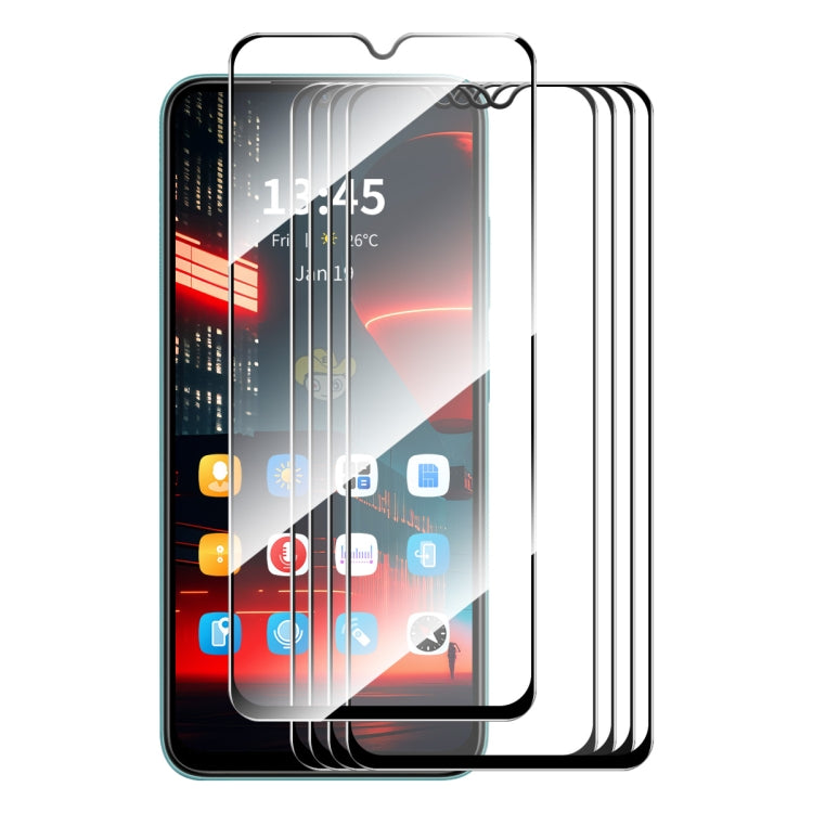 5pcs ENKAY Hat-Prince Full Glue High Aluminum-silicon Tempered Glass Film, For Galaxy M47 5G, For Galaxy Z Fold8 5G Outer Screen, For Galaxy Z Fold8 Ultra 5G Outer Screen, For Galaxy Z Flip8 5G Outer Screen, For Galaxy A57 5G, For Galaxy A37 5G        ...