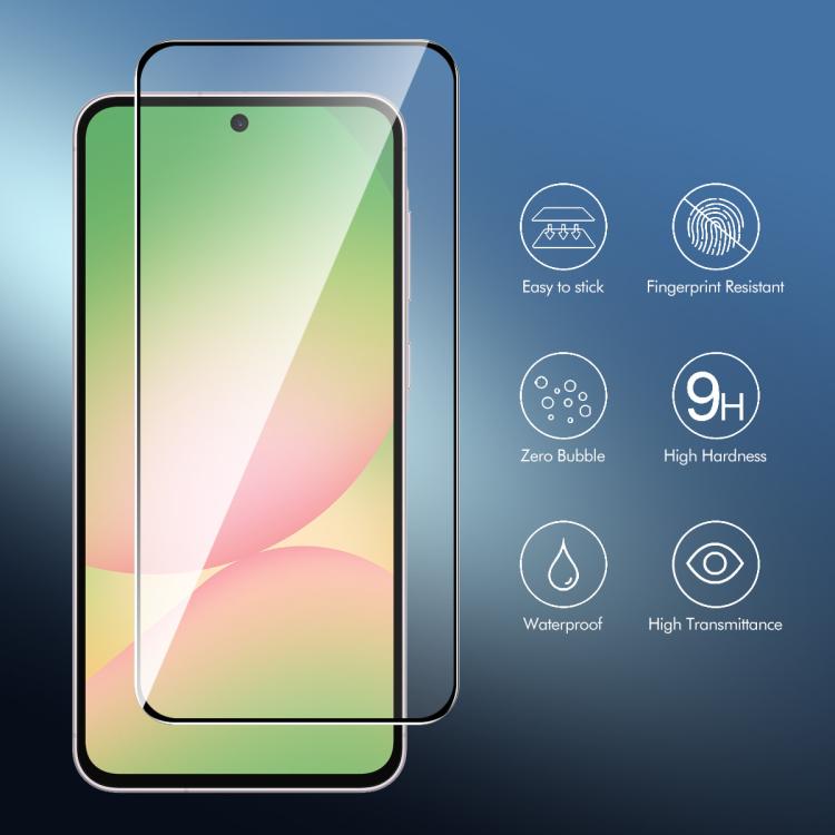 5pcs ENKAY Hat-Prince Full Glue High Aluminum-silicon Tempered Glass Film, For Galaxy M47 5G, For Galaxy Z Fold8 5G Outer Screen, For Galaxy Z Fold8 Ultra 5G Outer Screen, For Galaxy Z Flip8 5G Outer Screen, For Galaxy A57 5G, For Galaxy A37 5G        ...